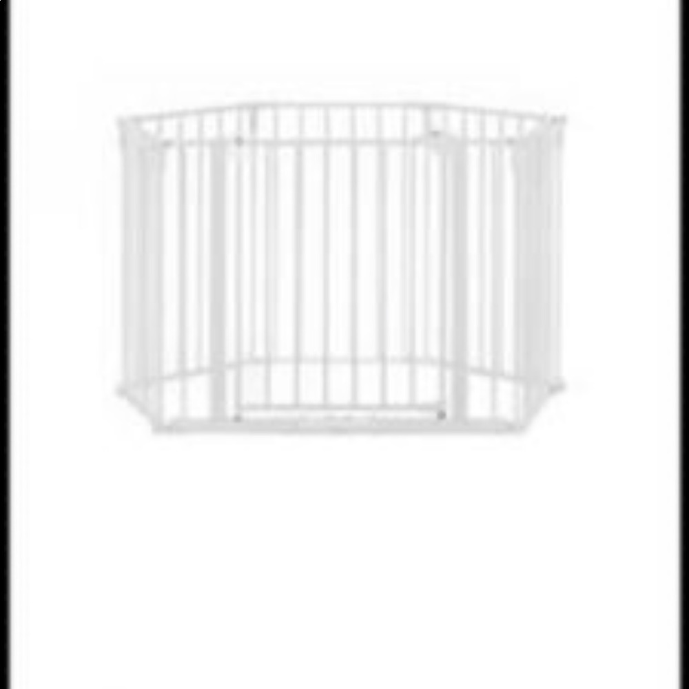 6 panel baby gate that can mount to wall